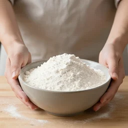 wearwolf orderinf a bowl of flour