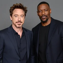 robert downey jr. with jamie foxx