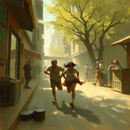 people running, craig mullins and hiroshi yoshida