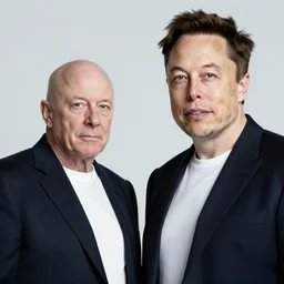 elon musk meets his clone