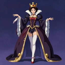 a female magician, game persona design, gorgeous costumes, queen, cold, dangerous, anime key visual, full body, 8 k wallpaper, very high detailed, morandi color scheme, art station, by studio ghibli