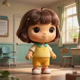 aracter Dora the Explora by Tim Jacobus, in an insane aslyum, Hyperrealism
