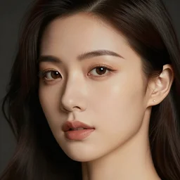 very very very perfect face of a woman