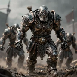 berserker, 8 k, shallow depth of field, deviant art, greg rutkowski, moody lighting, ultra high detail, concept art,