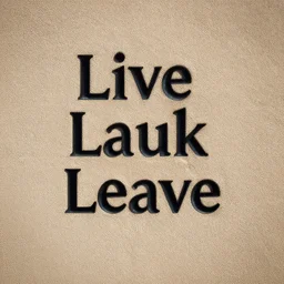 live laugh leave