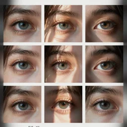 style sheets, portraits of stunningly beautiful eyes, 👼