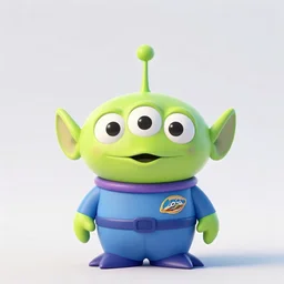 a centered render of an ultra cute and adorable alien creature by dreamworks, by pixar, octane render, 3 d, 8 k