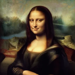 mona lisa as a real person, ultrarealistic, photorealism, boris vallejo