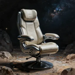 high tech science fiction space chair by michael whelan, jim burns, peter andrew jones, michael hutter, sharp digital painting. dreaming latent space. matte painting, concept art. artstation. digital render.