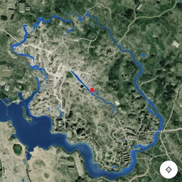 google satelite map of skyrim