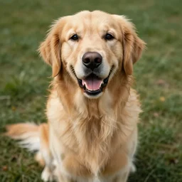 a golden retriever as a cenobite
