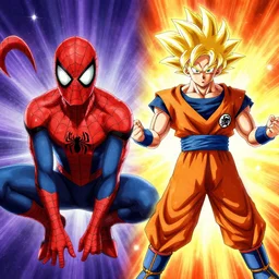 spiderman vs goku