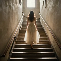 ooh, ooh, and she's buying a stairway to heaven,, highly detailed, sharp, cinematic, 8 k,