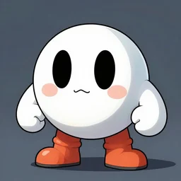 Saitama as the cuphead boss