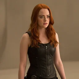 emma stone in blade runner 2 0 4 9, cinematic film still