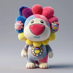 photorealistic's toy dog designed by takashi murakami 8 k unreal engine