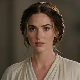 megan fox as princess leia, movie still, cinematic, extreme detail, facial features, sharp focus, 8 k 3 5 mm coloured film, body shot, anamorphic lens, lighting