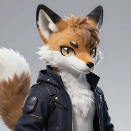 award winning beautiful portrait commission of a male furry anthro protogen fursona with a tail and a cute beautiful attractive detailed furry face wearing stylish cyberpunk clothes, outline, in a city at night while it rains. Character design by charlie bowater, ross tran, artgerm, and makoto shinkai, detailed, inked, western comic book art