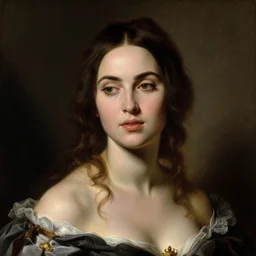 detailed potrait of megan fox on baroque painting, girl graceful,, painting by gaston bussiere, craig mullins, j. c. leyendecker, lights, art by ernst haeckel, john william godward, hammershøi,,