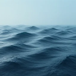 dmt waves in an ocean of thoughts, digital art