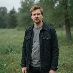 a portrait of a character in a scenic environment by sergey vasnev