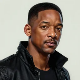 « portrait of the cyberpunk will smith, grim colors, very realistic, high - contrast, intricate, elegant, highly detailed, digital painting, artstation, concept art, smooth, sharp focus, illustration »