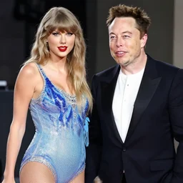 taylor swift swim with elon musk