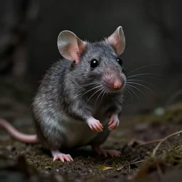 surreal lovecraftian mouse