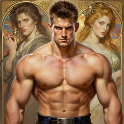 ! dream gigachad luigi bodybuilder in final fight by ilya kuvshinov, ernest khalimov body by krista sudmalis, fantasy character portrait, hyper realistic, intricate, elegent, highly detailed, digital painting, concept art, smooth, sharp, focus, illustration, art by artgerm and greg rutkowski and alphonse mucha, artstation