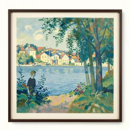 color serigraphie, henri riviere