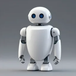 blank robot droid designed by apple, white, sleek, curved, sterile, concept art by artgerm and boston dynamics
