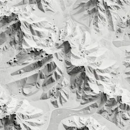 mountains texture on a fantasy map seamless texture monochrome heightmap