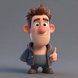 a portrait of Dipper pines , concept art, trending on artstation 3D.