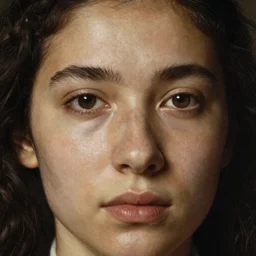belle by kehinde wiley and rembrandt. photorealistic facial features, portrait, detailed face, ultra high details, large, close - up.