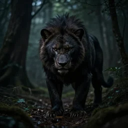 a beast lurking in the shadows