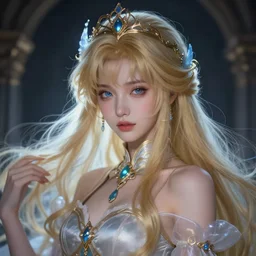 portrait _ of a beautiful magic girl character design fantasy intricate _ cinematic _ lighting _ highly _ detailed _ digital _ painting _ artstation by wlop