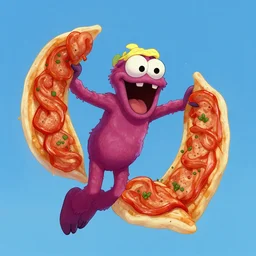the flying spaghetti monster, Artstation
