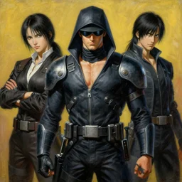 solid snake, painting by j. c. leyendecker, yoji shinkawa, katayama bokuyo, hideo kojima, metal gear solid