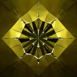 broken diamond pattern reflecting, realistic