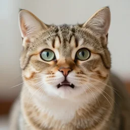 a cute cat, stunning, meow