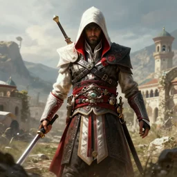 assassins creed game set in kurdistan, concept art, digital painting, highly detailed, 8 k, high definition