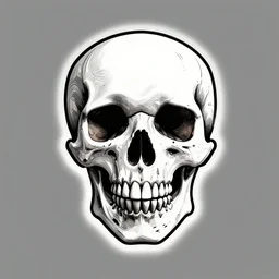 portrait_of_a_melting_skull. vector logo abstract._intricate_artwork._by_Tooth_Wu_wlop_beeple_dan_mumford._octane_render_trending_on_artstat