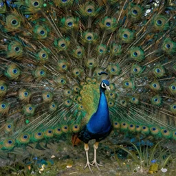 the vision of the universal peacock by ernst haeckel, jean delville, and vincent van gogh, symbolist, visionary