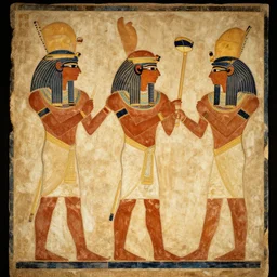 ancient egyptian art with walter white