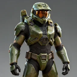 Master Chief from the Halo series, detailed digital art, trending on artstation