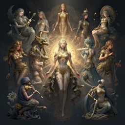 the collective dream, detailed digital art, trending on Artstation