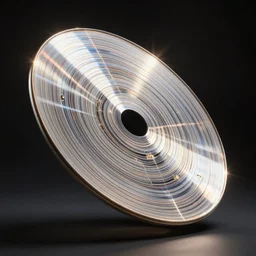 luxury render of a spinning disc, elliptical beauty, intricate, mathematical generative art, light dynamics, fluid dynamics, shiny materials, hd render