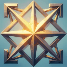geometric highlights, vray, sun flare, symmetrical and intricate, digital painting by james gilleard, artstation, cgsociety, concept art, smooth, sharp focus, illustration, cinematic, poster art, concept art, technicolor, ray tracing ambient occlusion