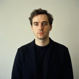 a portrait of a man as an artist by marcel broodthaers