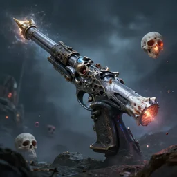 eldritch gun powered by human souls
